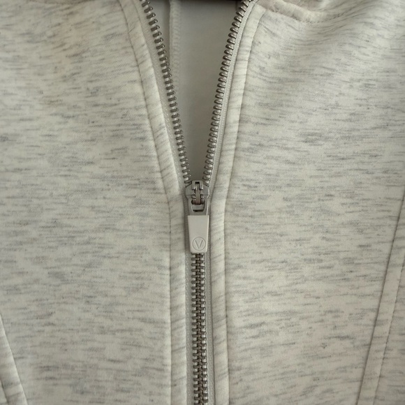 Lane Bryant Gray 3/4 Zip Hoodie - 26/28 - Picture 2 of 10